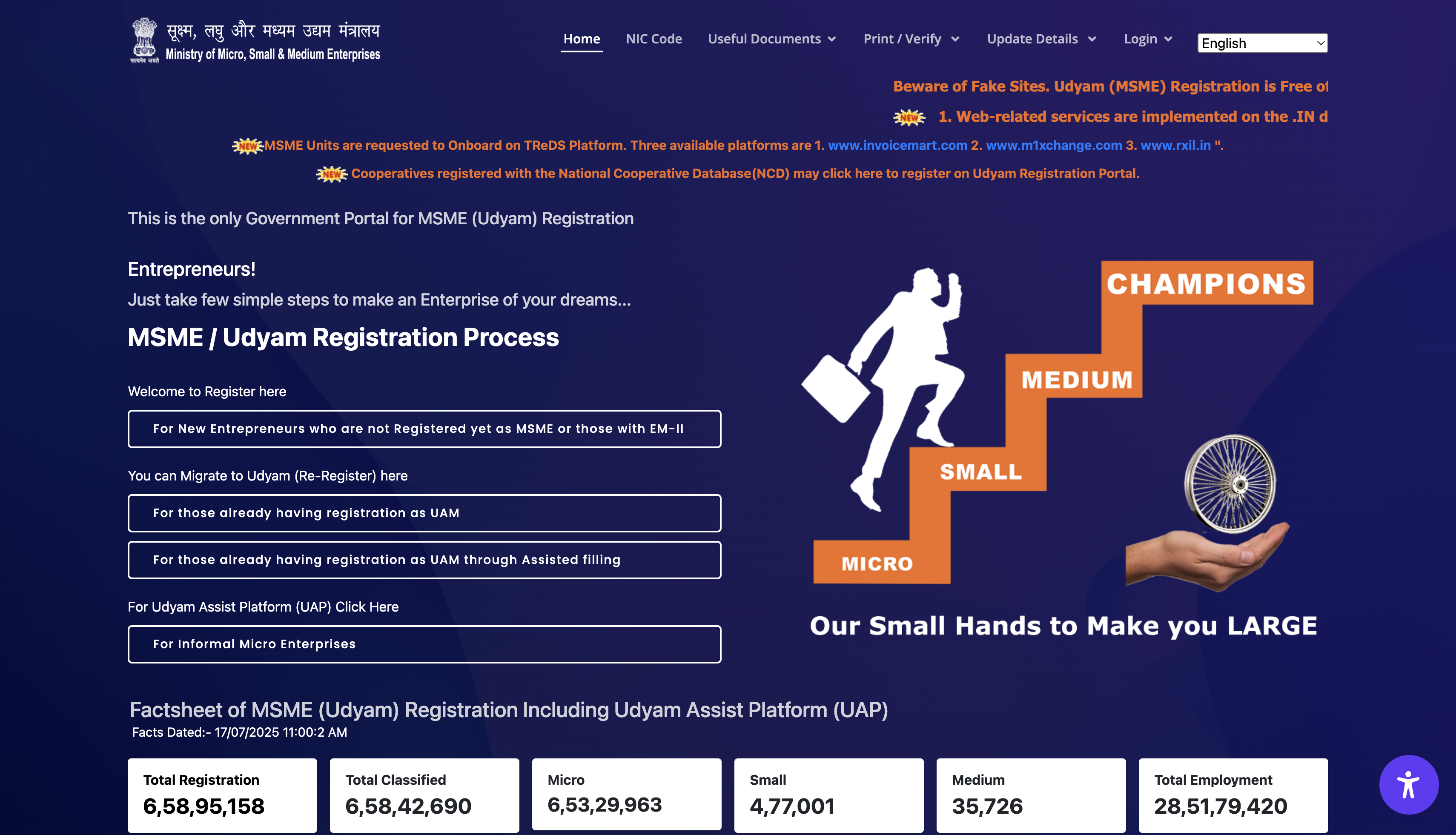 Udyam registration